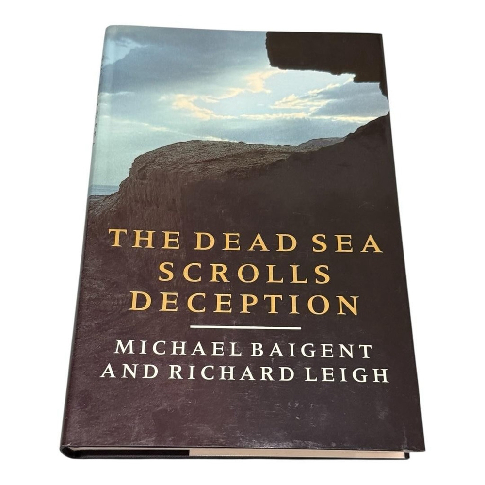 The Dead Sea Scrolls Deception Hardcover Book Michael Baigent Richard Leigh